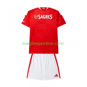 Completo Calcio Benfica Bambino Divisa Prima 2026-2027